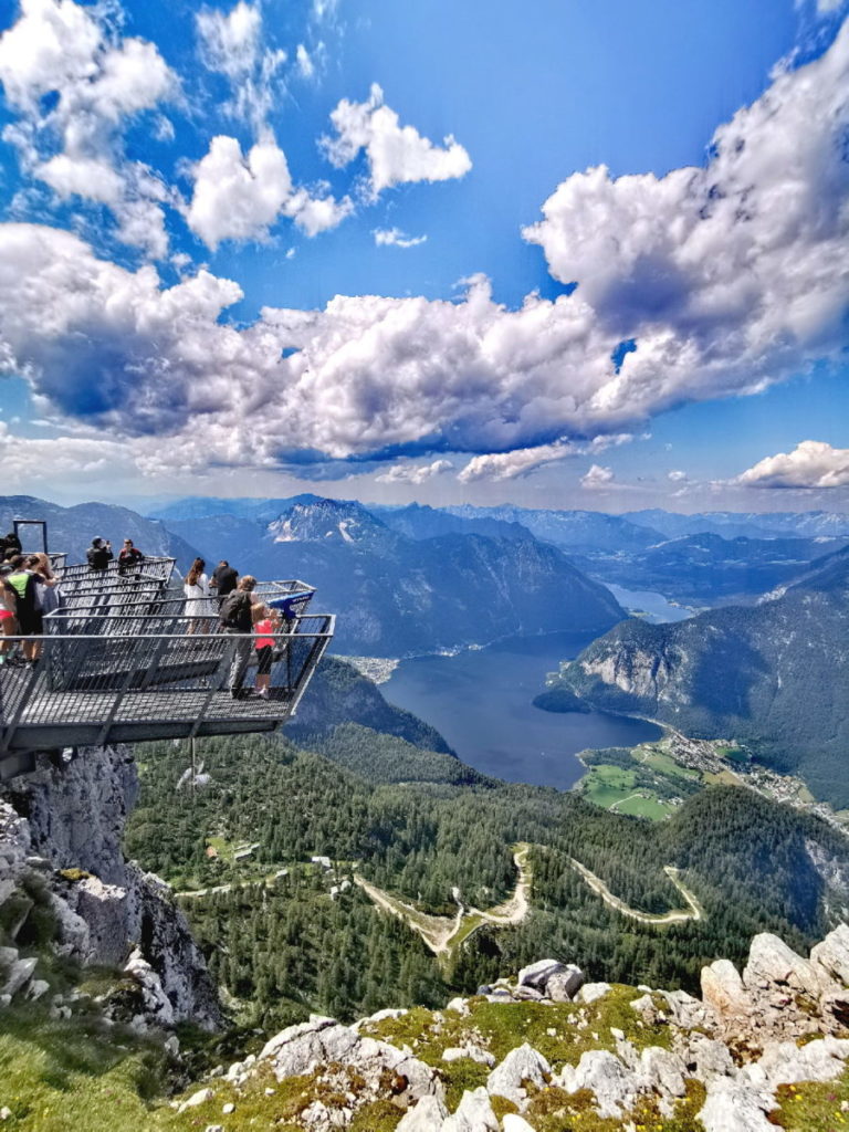 Die Aussichtsplattform am Krippenstein: 5 Fingers Hallstatt