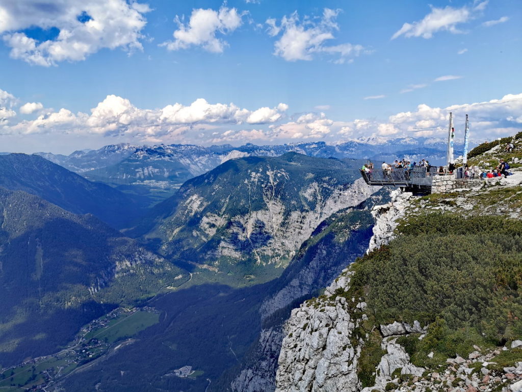 Five Fingers Hallstatt - die bekannte Aussichtsplattform am Krippenstein