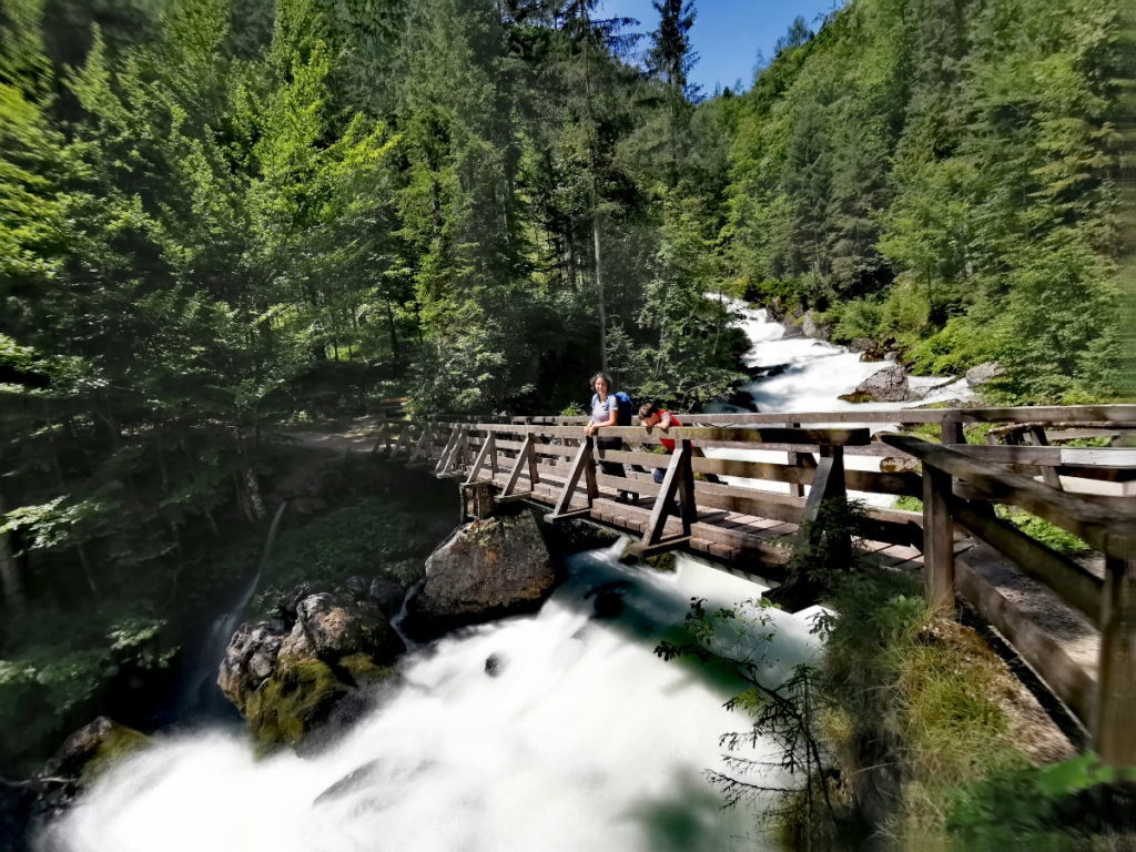 Unsere Echerntal Wanderung Richtung Gletschergarten