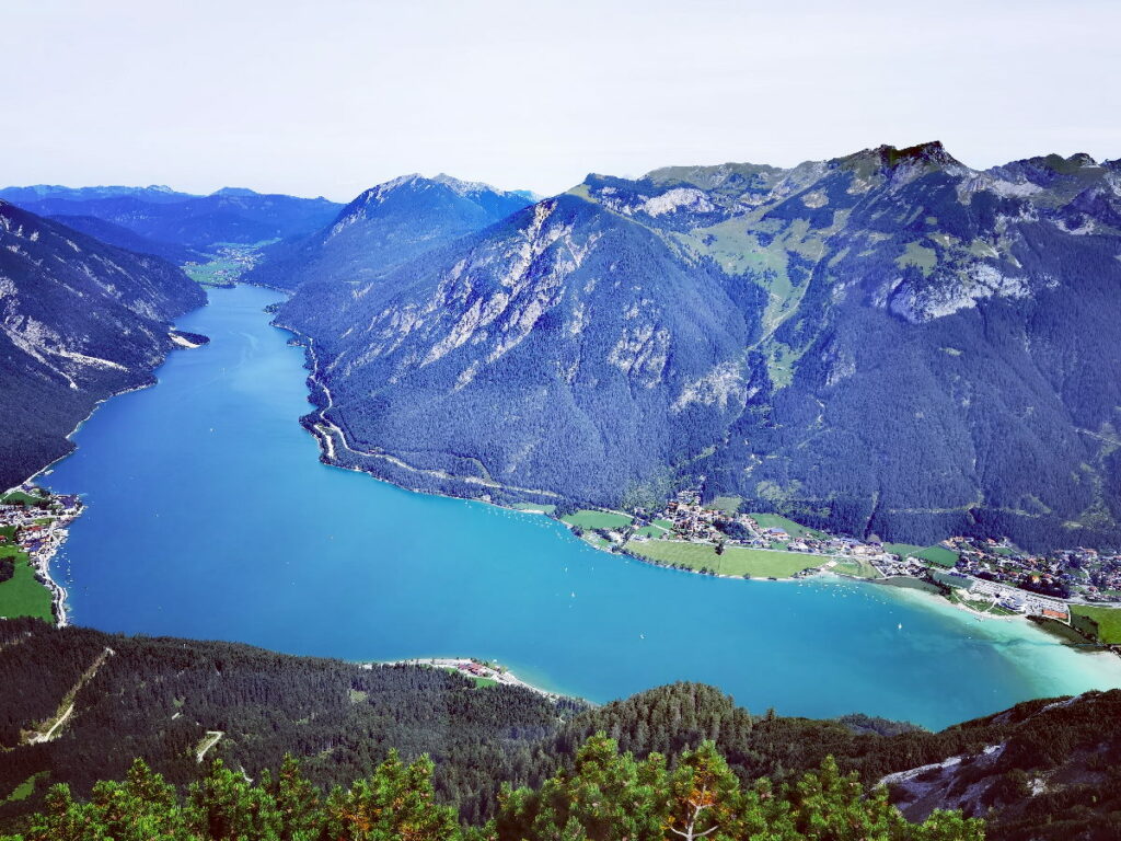 Seen in Österreich, Blick auf den Achensee in Tirol